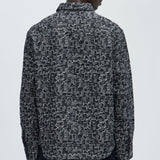 Camisa Arrow Jacquard Over - Deslavado Negro