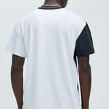 Camisa De Manga Corta Double Time - Negro/Combinado