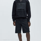 Sudadera LA Front Crewneck - Negro