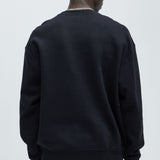 Sudadera LA Front Crewneck - Negro