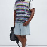 Chaleco Your Eta Textured Sweater - Multicolor