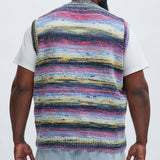 Chaleco Your Eta Textured Sweater - Multicolor