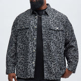 Camisa Arrow Jacquard Over - Deslavado Negro