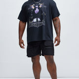 Camisa De Manga Corta WWE Undertaker Deadman Forever - Negro