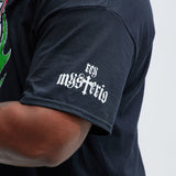 Camisa De Manga Corta WWE Rey Mysterio - Negro