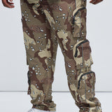 Pantalón I Got You Cargo Pockets Nylon - Camuflaje