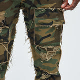 Pantalón Put Me Through Cargo Slim - Camuflaje