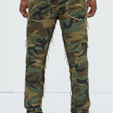 Pantalón Put Me Through Cargo Slim - Camuflaje