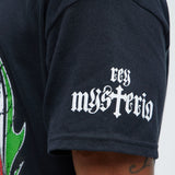 Camisa De Manga Corta WWE Rey Mysterio - Negro