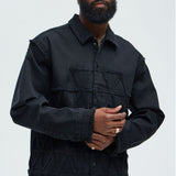 Camisa Interstellar Relaxed Long Sleeve - Deslavado Negro