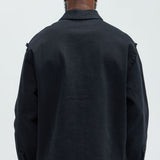 Camisa Interstellar Relaxed Long Sleeve - Deslavado Negro