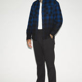 Camisa Sunset Dip Dye Flannel - Azul Negro