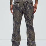 Pantalones Tipo Cargo Great Beyond Straight - Camuflaje
