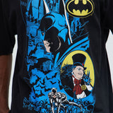 Camisa De Manga Corta Batman & The Penguin - Negro
