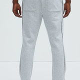 Pantalón Deportivo Tyson Trust Me Skinny Flare Contrast - Gris Suave