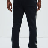 Pantalón Deportivo Tyson Trust Me Skinny Flare Contrast - Negro
