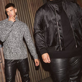 Suéter DeAngelo Turtleneck - Negro