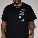 Camisa De Manga Corta Fatal Attraction - Negro