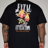 Camisa De Manga Corta Fatal Attraction - Negro