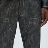 Pantalón Marley Wash Carpenter Straight - Negro/Combinado