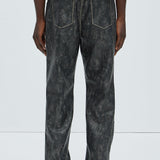 Pantalón Marley Wash Carpenter Straight - Negro/Combinado