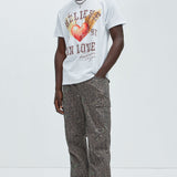 Pantalones Tipo Cargo Jungle Camo Straight - Camuflaje