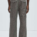 Pantalones Tipo Cargo Jungle Camo Straight - Camuflaje