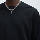 Sudadera De Cuello Redondo Tyson - Negro