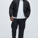 Pantalón Tipo Cargo De Nylon Put Me On Something - Negro