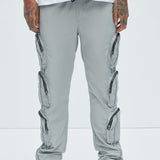 Pantalón I Got You Cargo Pockets Nylon - Gris