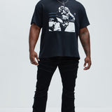 Camisa De Manga Corta WWE Cold Stone Stunner - Negro