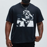 Camisa De Manga Corta WWE Cold Stone Stunner - Negro