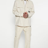 Shacket Your Go To Fleece - Crema