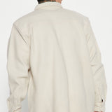 Shacket Your Go To Fleece - Crema