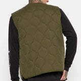 Chaleco Layer Up Quilted - Oliva