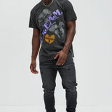 Camisa De Manga Corta Wu Tang Clan C.R.E.A.M. Oversized - Negro