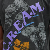 Camisa De Manga Corta Wu Tang Clan C.R.E.A.M. Oversized - Negro