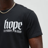 Camisa De Manga Corta Hope Anchors The Soul - Negro