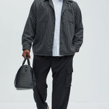 Pantalones Tipo Cargo Perth Pinstripes - Negro/Combinado