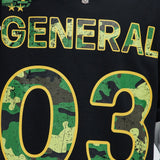 Camiseta Tyson General Soldier Long Sleeve - Negro/Combinado