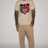 Camisa De Manga Corta 199X Bear - Bronceado