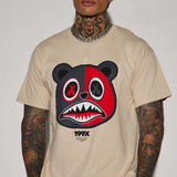 Camisa De Manga Corta 199X Bear - Bronceado