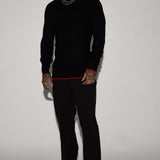 Suéter Viscose Thermal Crewneck - Negro
