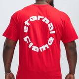 Camisa De Manga Corta Eternal Flame Circle - Rojo
