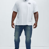 Camisa De Manga Corta Just A Kid With A Dream - Blanco