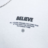 Camisa De Manga Corta Just A Kid With A Dream - Blanco