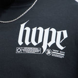 Camisa De Manga Corta Hope Anchors The Soul - Negro