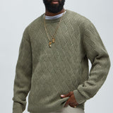 Suéter That Stuff Crewneck - Oliva