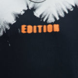 Camisa De Manga Corta Blurred Edition Fleece - Negro/Combinado