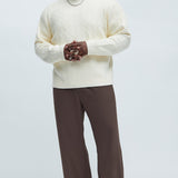 Suéter That Stuff Crewneck - Crema
